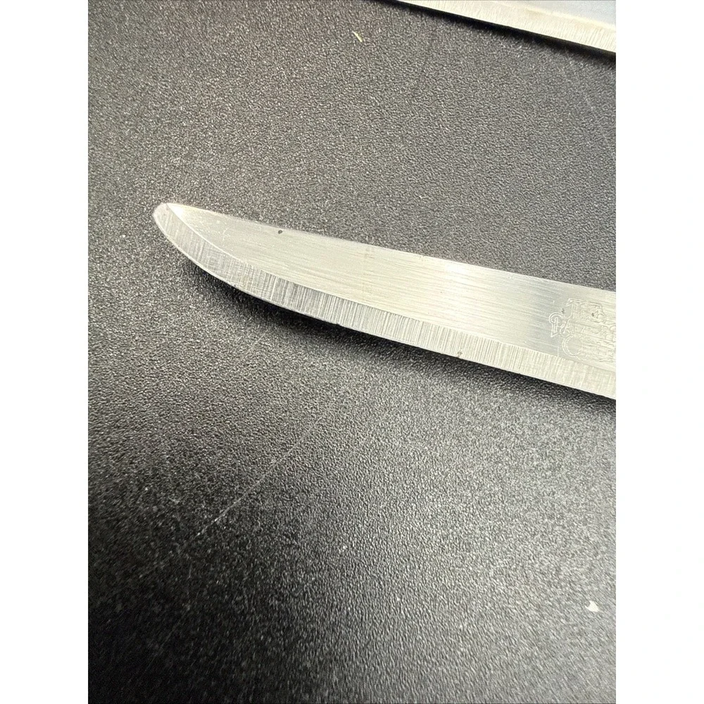 Lot Of 2 White Paring Knife, Pampered Chef Quikut And Good Cook